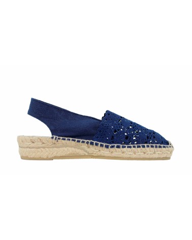 ALPARGATA DESTALONADA GANCHILLO