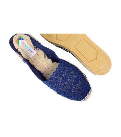 ALPARGATA DESTALONADA GANCHILLO