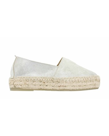 ALPARGATA CERRADA CON ELÁSTICO EN SERRAJE 