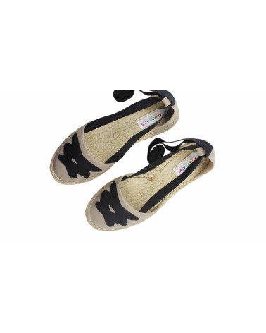 ALPARGATA VALENCIANA EM CAMURÇA COM PLATAFORMA