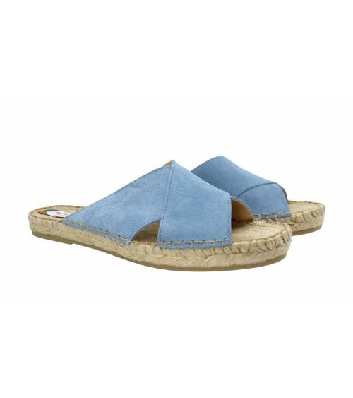 ZUECO ABIERTO 74 SERRAJE TIRAS CRUZADAS